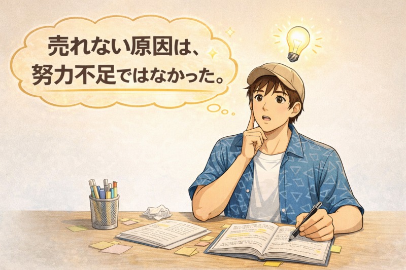 売れない原因