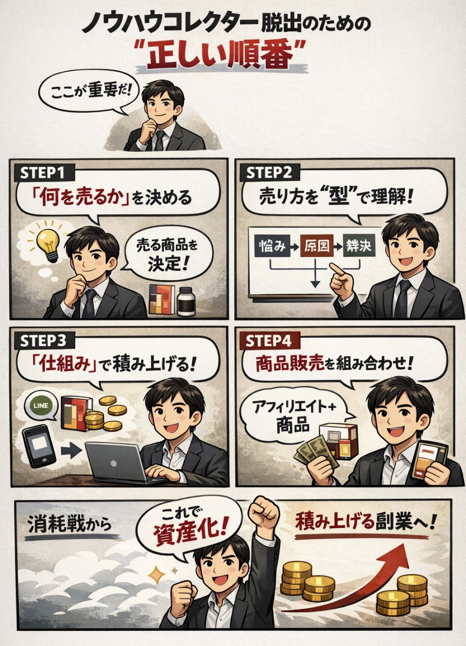 ノウハウコレクター脱出