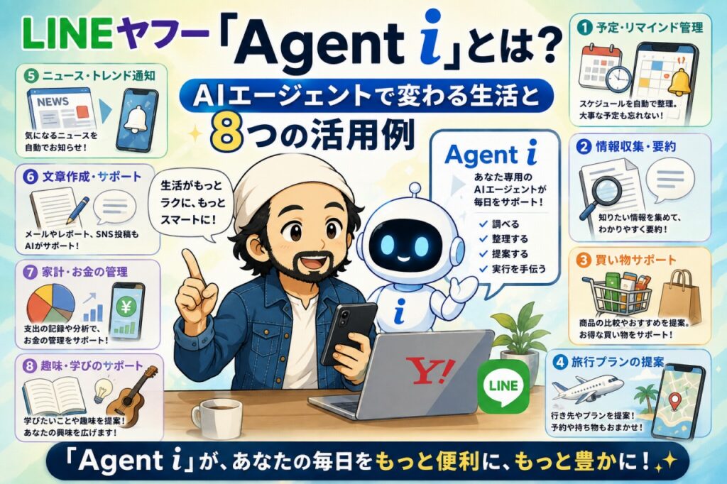 LINEヤフー「Agent i」