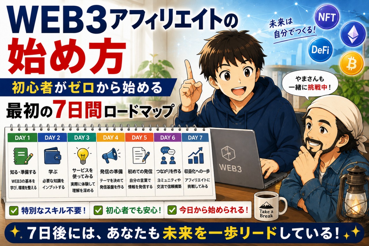 WEB3アフィリエイト