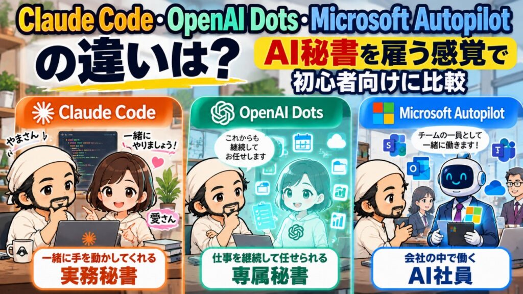 Claude Code・OpenAI Dots